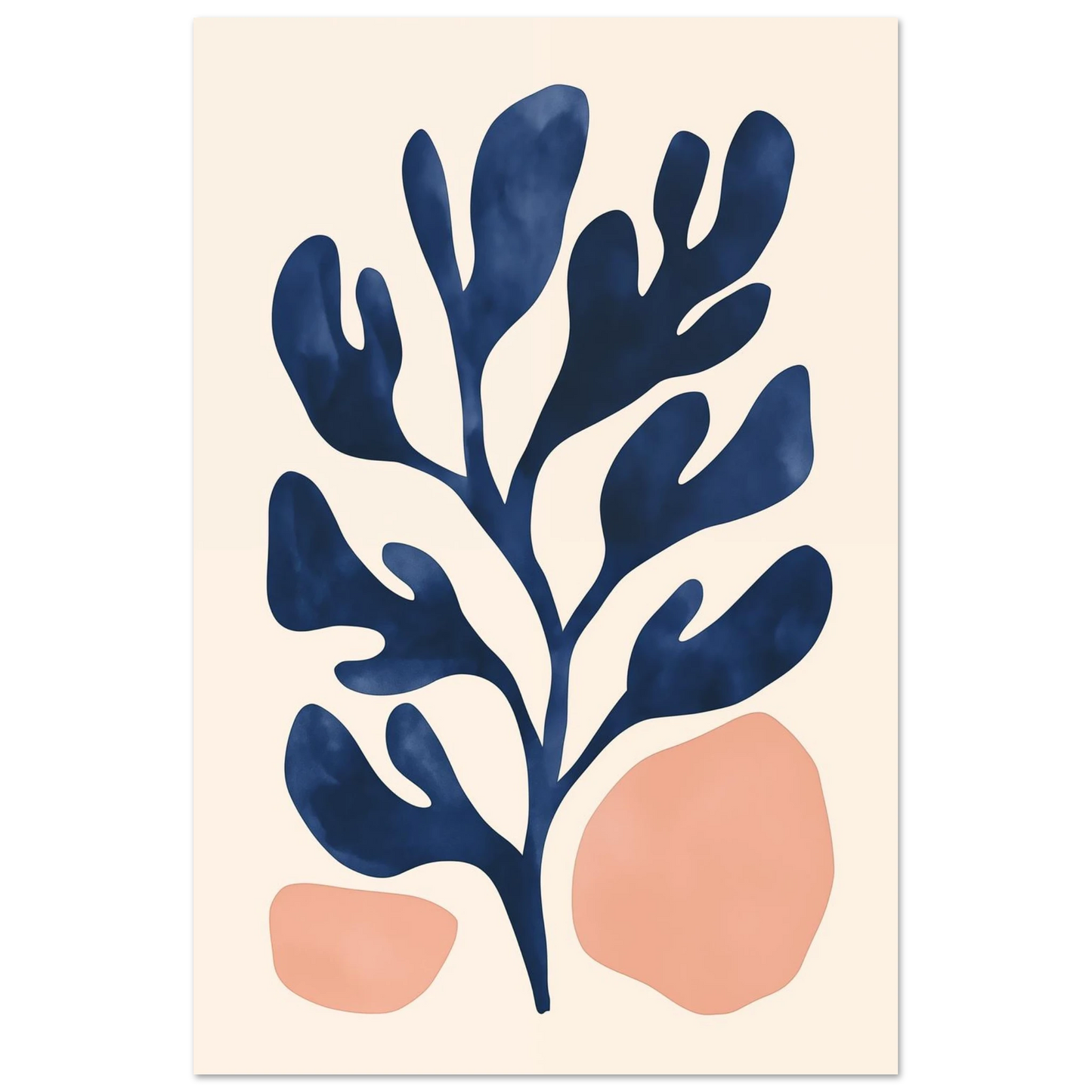 Botanische Ruhe Poster 60x90 cm - Pixara
