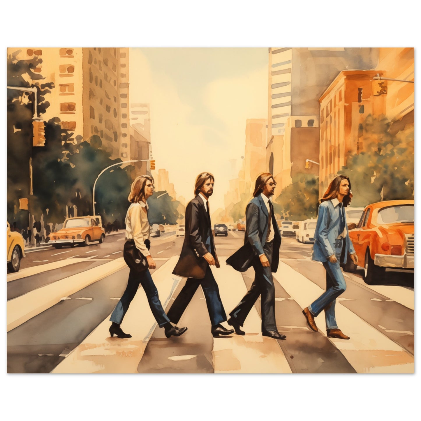 Der Weg der Ikonen Poster 20x25 cm - Pixara