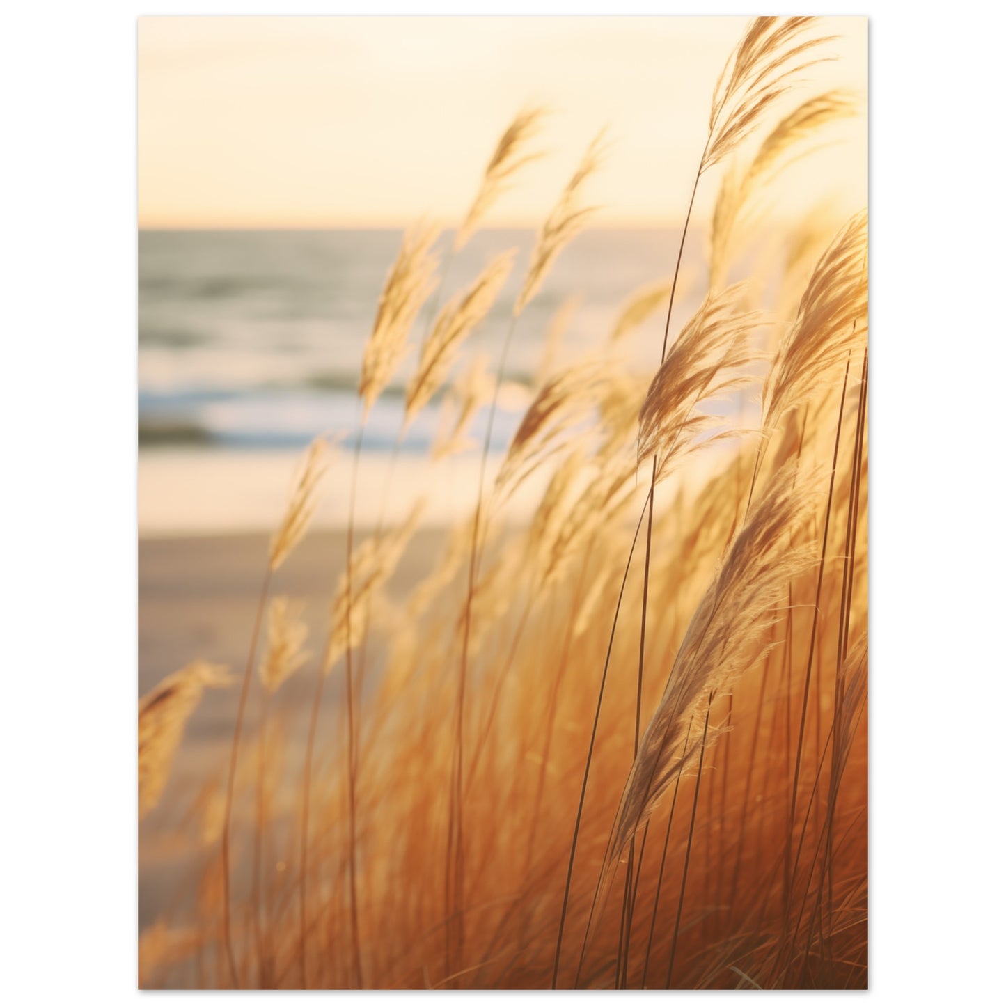Goldene Wispern Poster 30x40 cm - Pixara