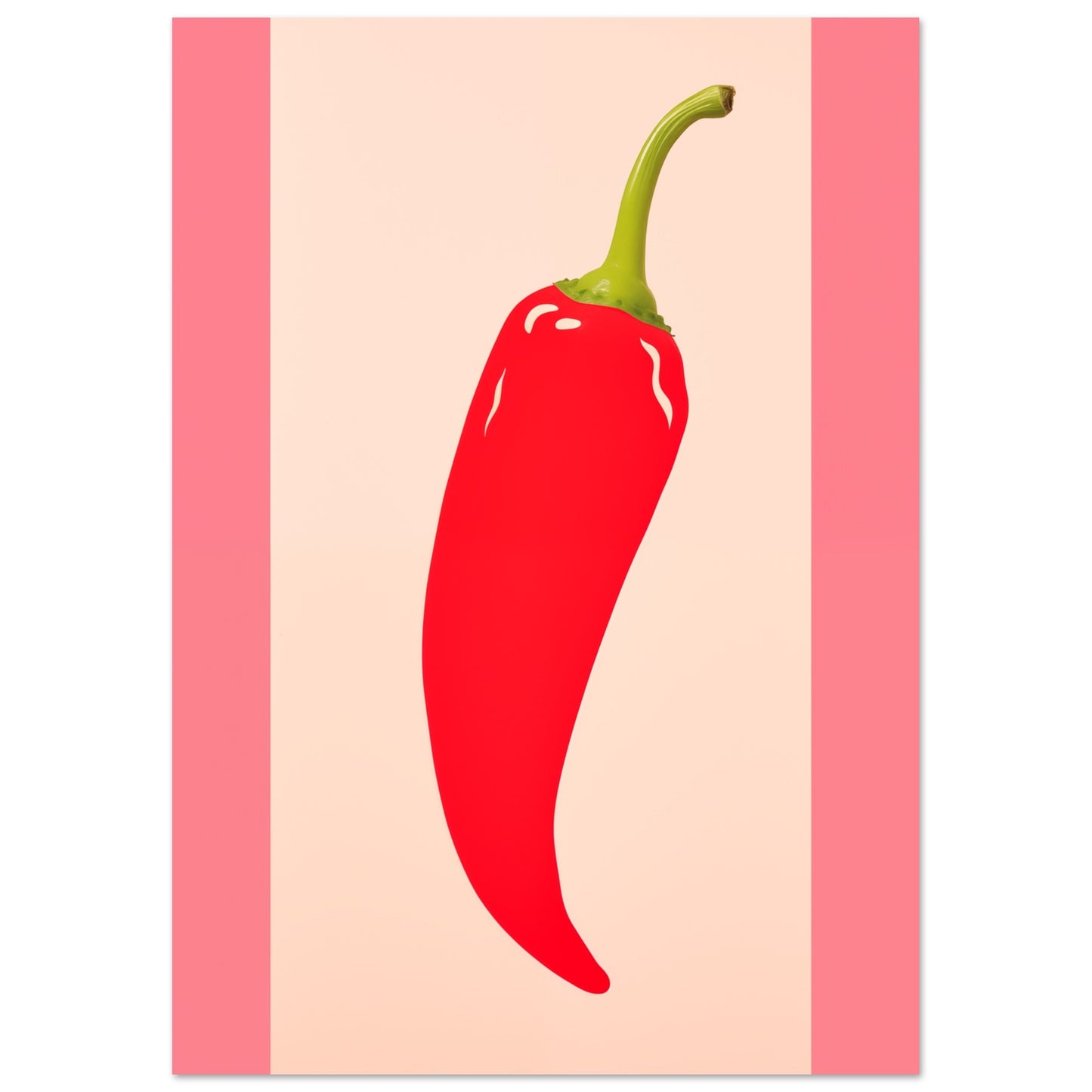 Feurige Entspannung Poster A4 21x29.7 cm - Pixara