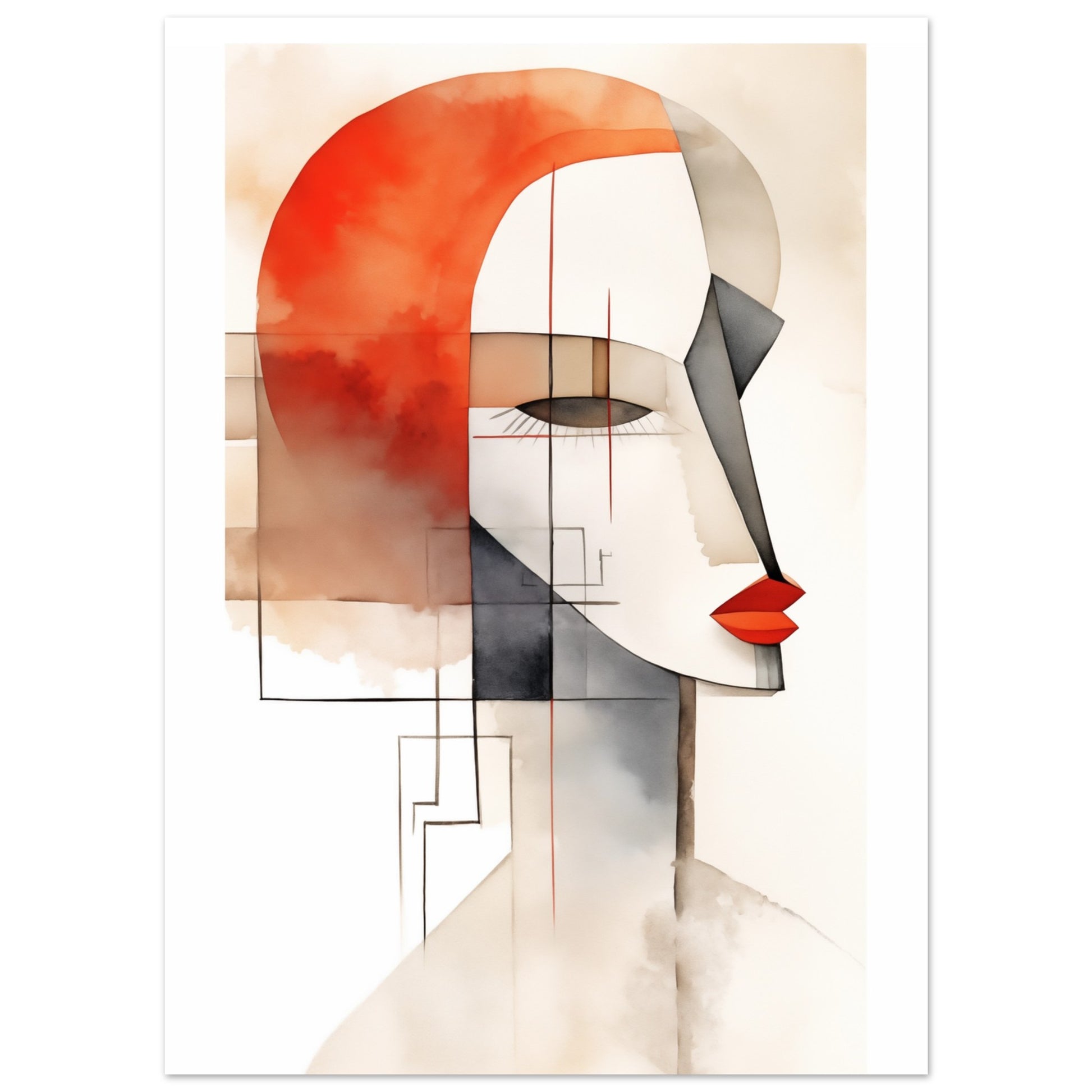 Contemplative Vision Poster 13x18 cm - Pixara