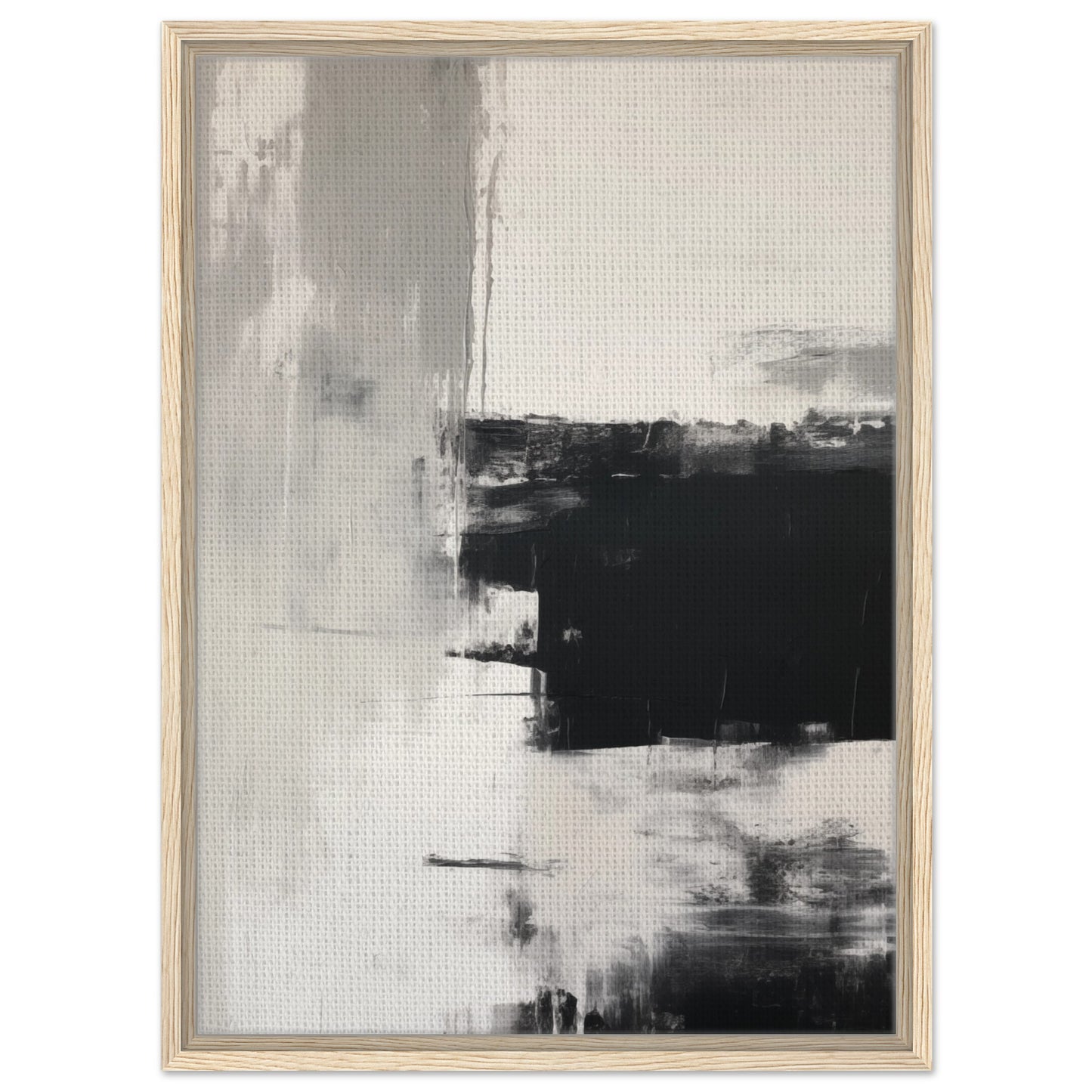Silent Reflections | Gerahmte Leinwand Holzrahmen 50x70 cm - Pixara