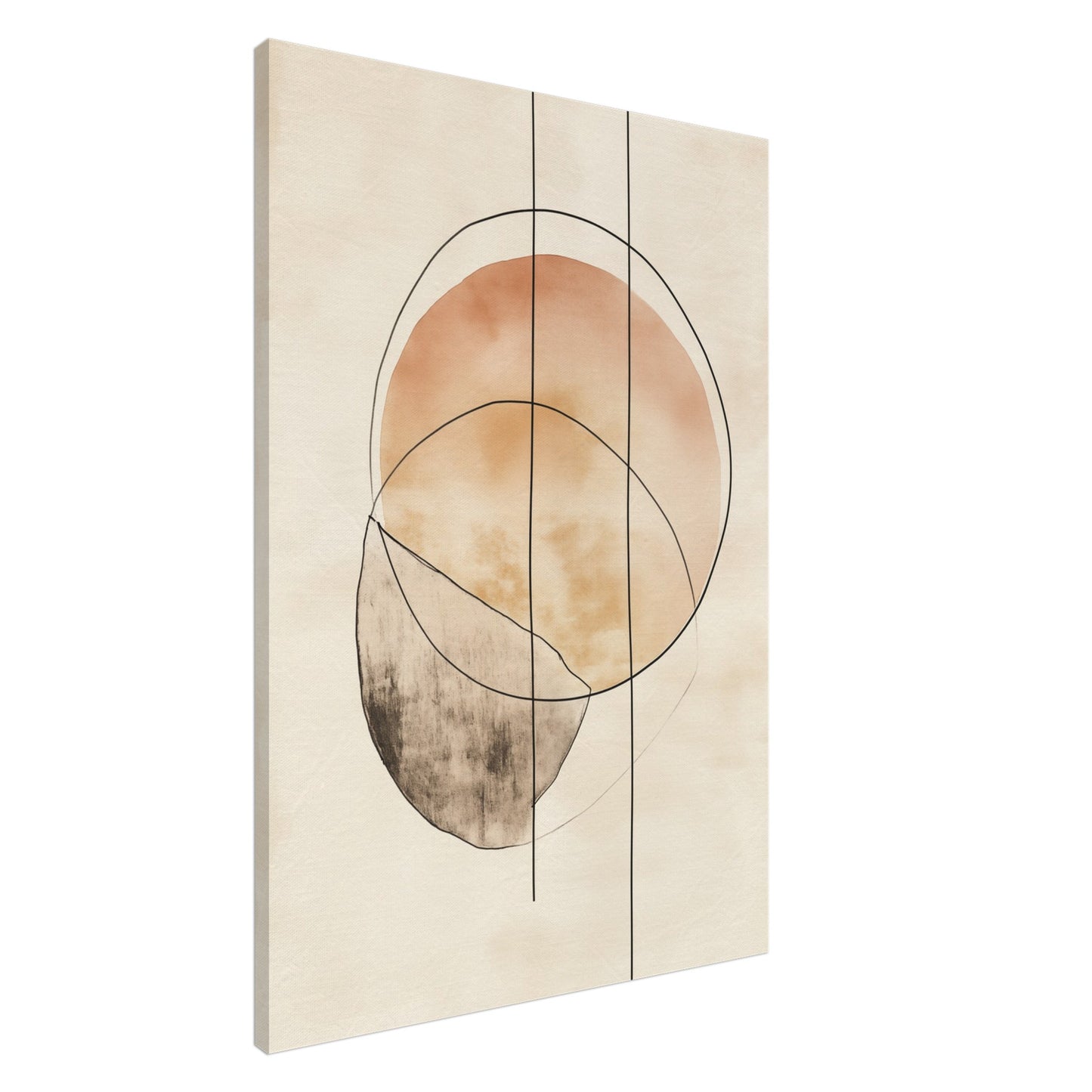 Harmonie der Linien Leinwand 70x100 cm - Pixara
