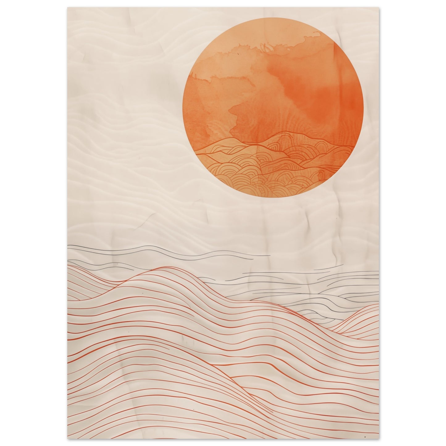 Sonne am Meer 13x18 cm - Pixara