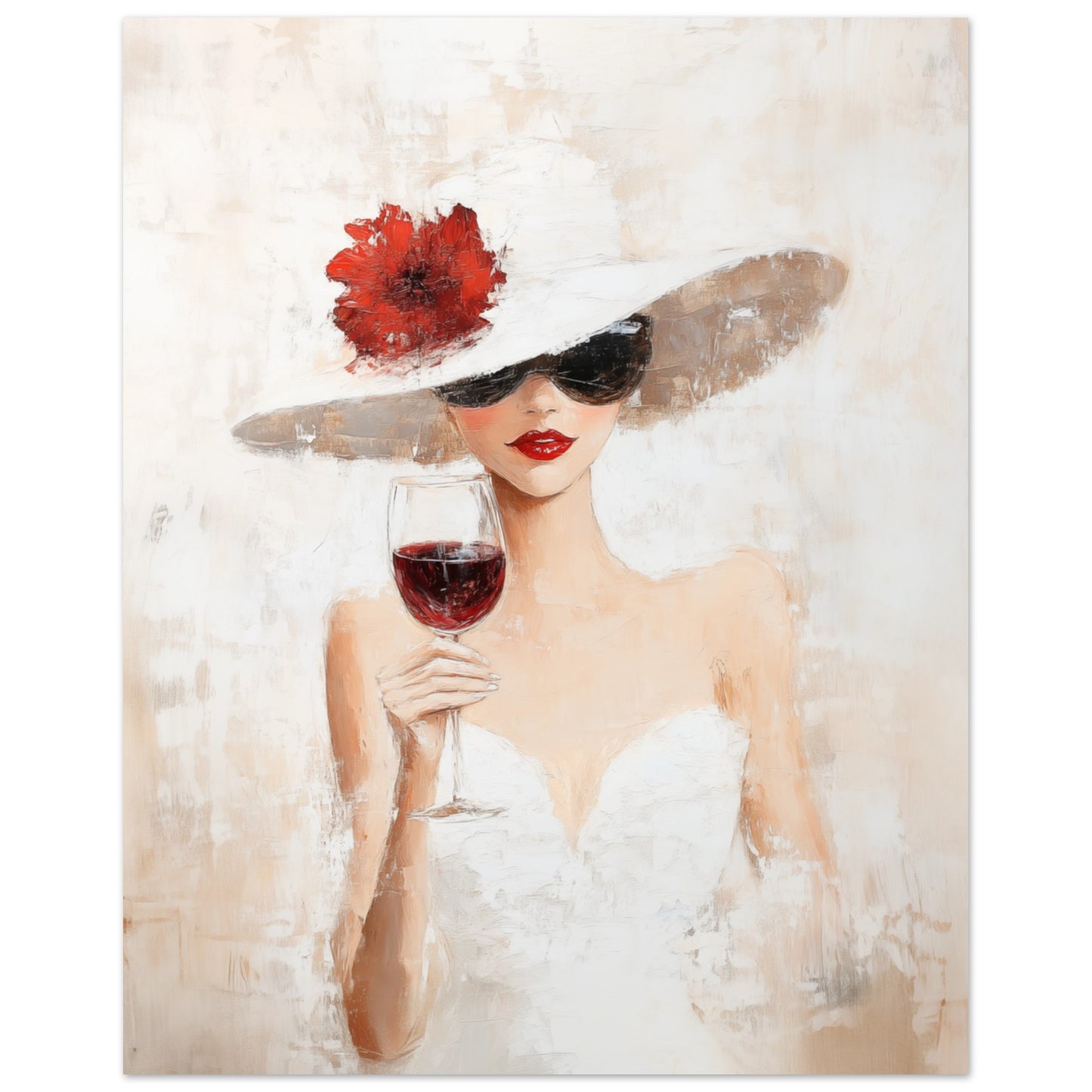 Impressionistische Eleganz Poster 40x50 cm - Pixara