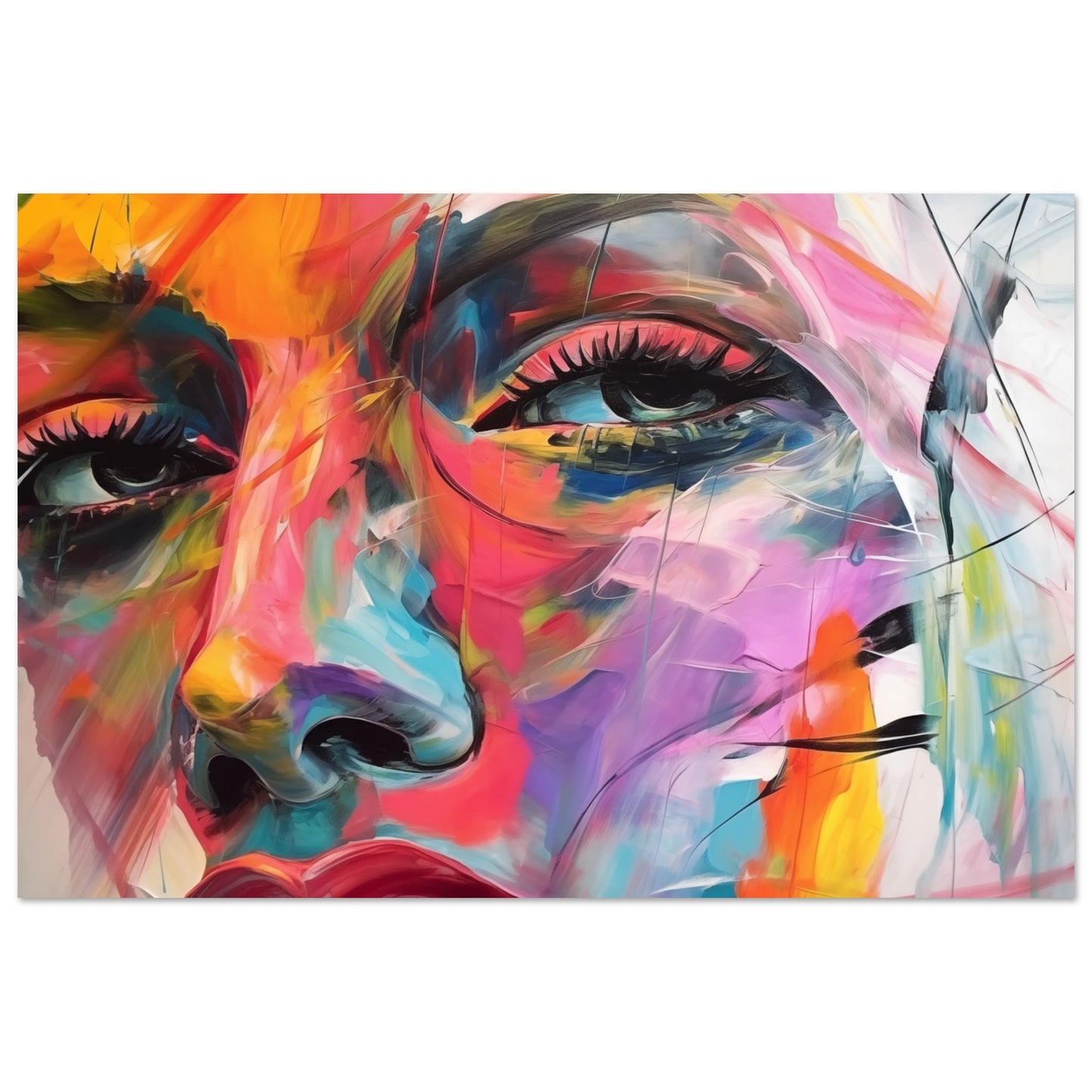 Chromatische Harmonie Poster 60x90 cm - Pixara