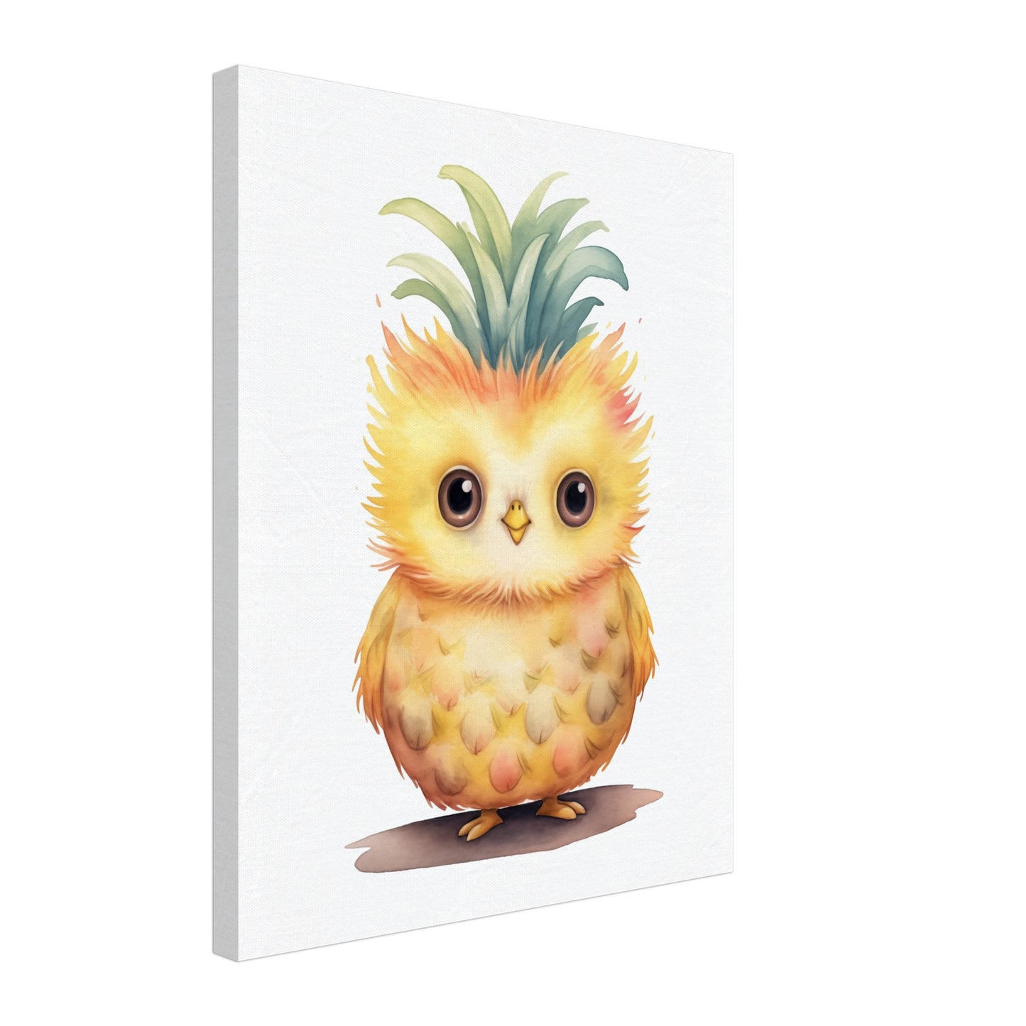 Owly Pine Leinwand 40x50 cm - Pixara
