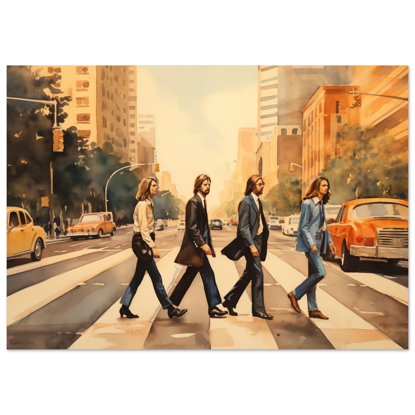 Der Weg der Ikonen Poster A4 21x29.7 cm - Pixara