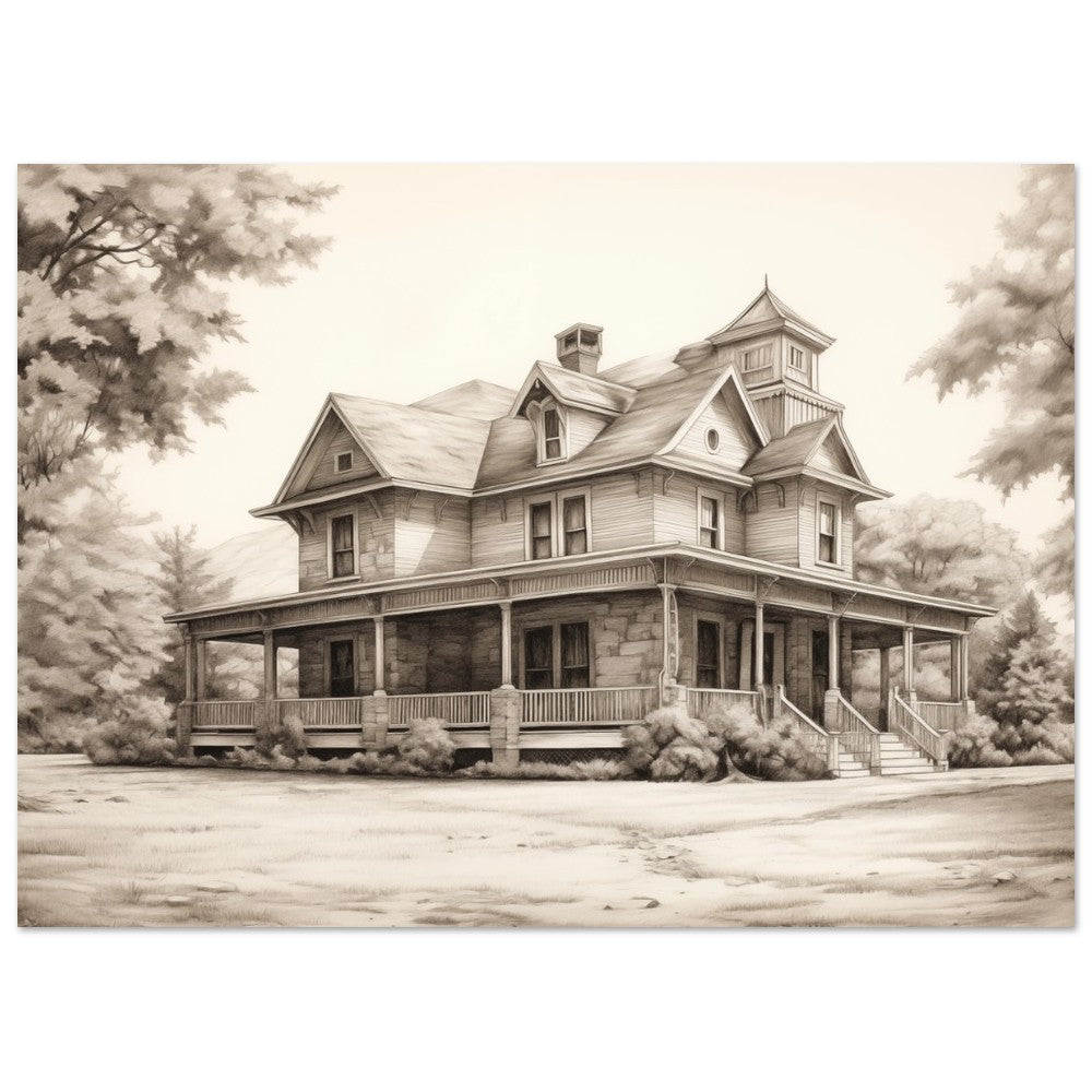 Echoes of the Past Poster 13x18 cm - Pixara