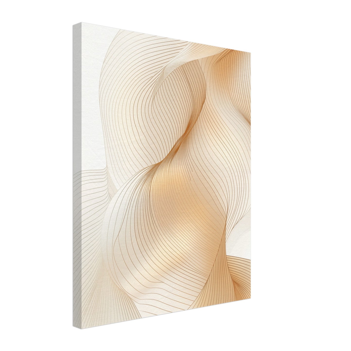 Wellen der Eleganz II Leinwand 40x50 cm - Pixara
