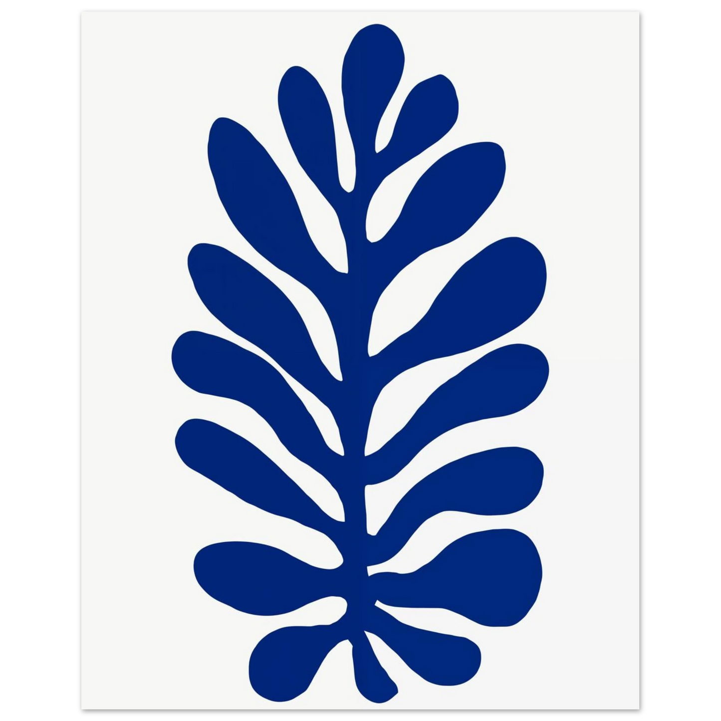 Matisse Leaf No. 1 Poster 20x25 cm - Pixara