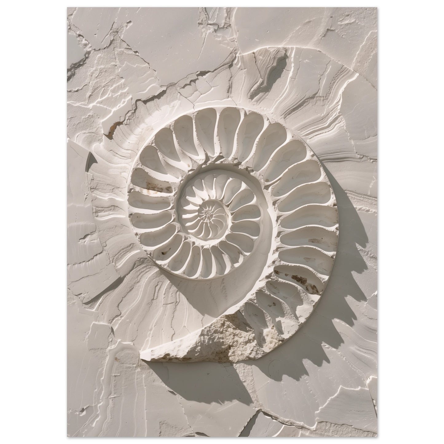 Fossile Spirale 13x18 cm - Pixara