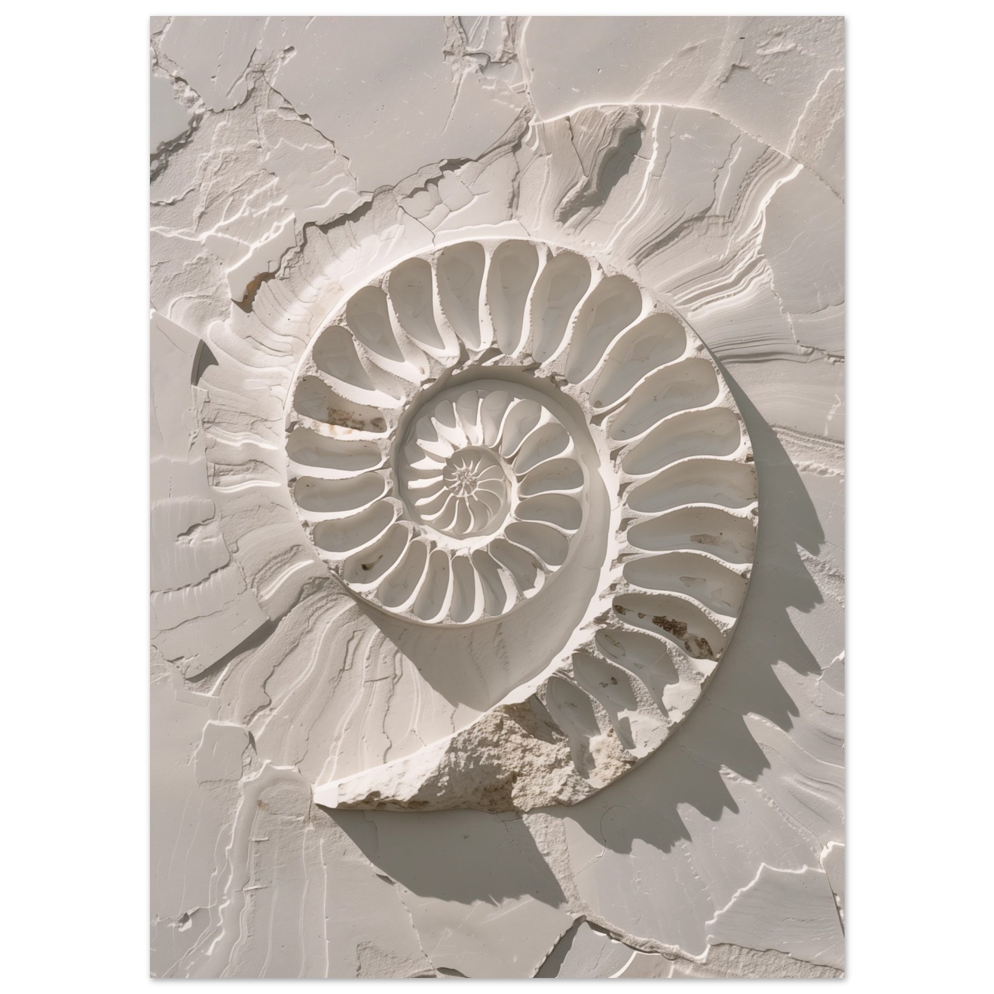 Fossile Spirale 13x18 cm - Pixara