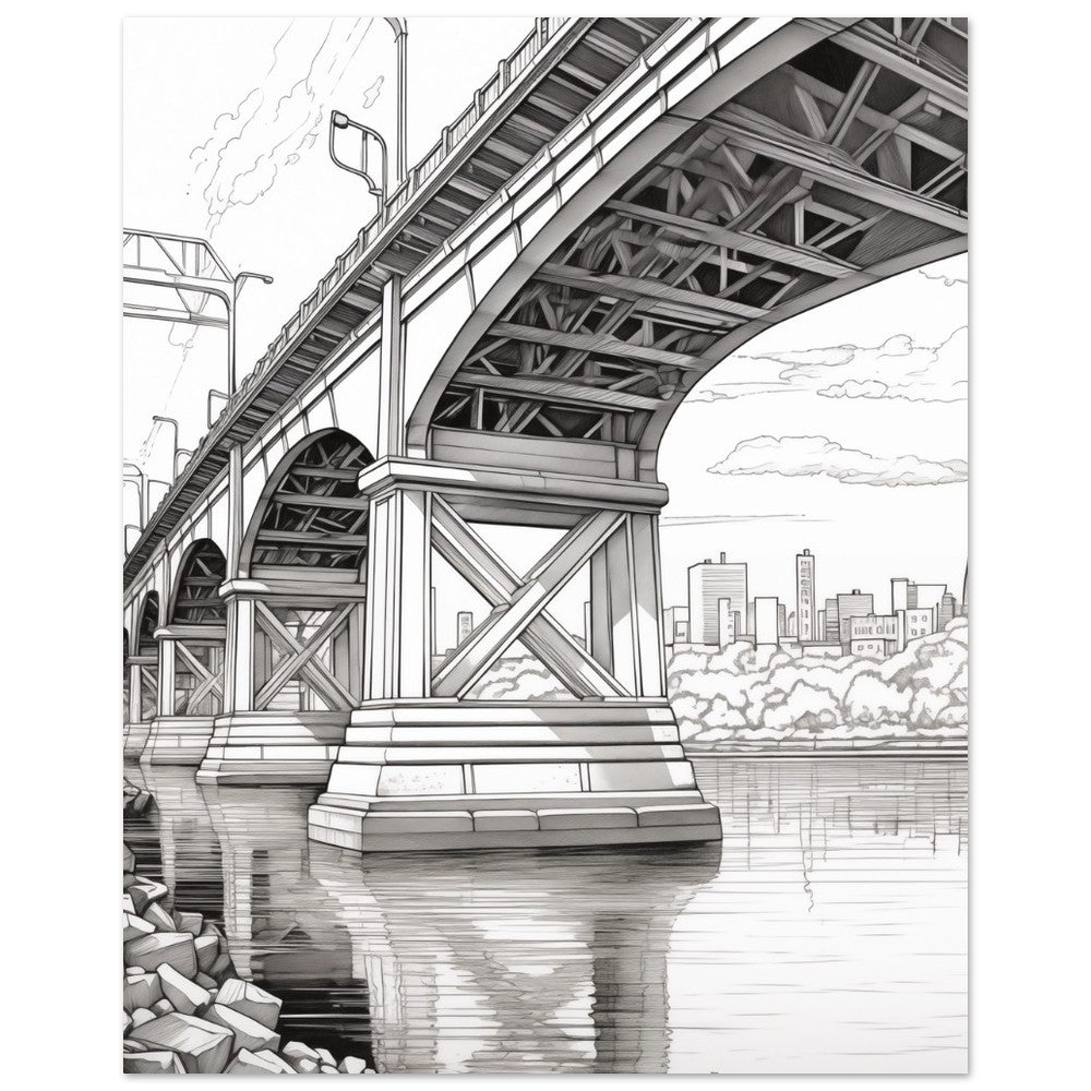Architektonische Symphonie 20x25 cm - Pixara