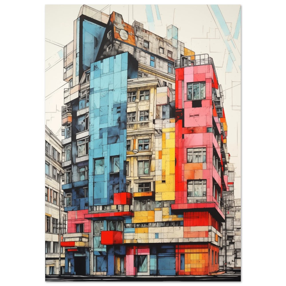 Chroma-Turm A4 21x29.7 cm - Pixara
