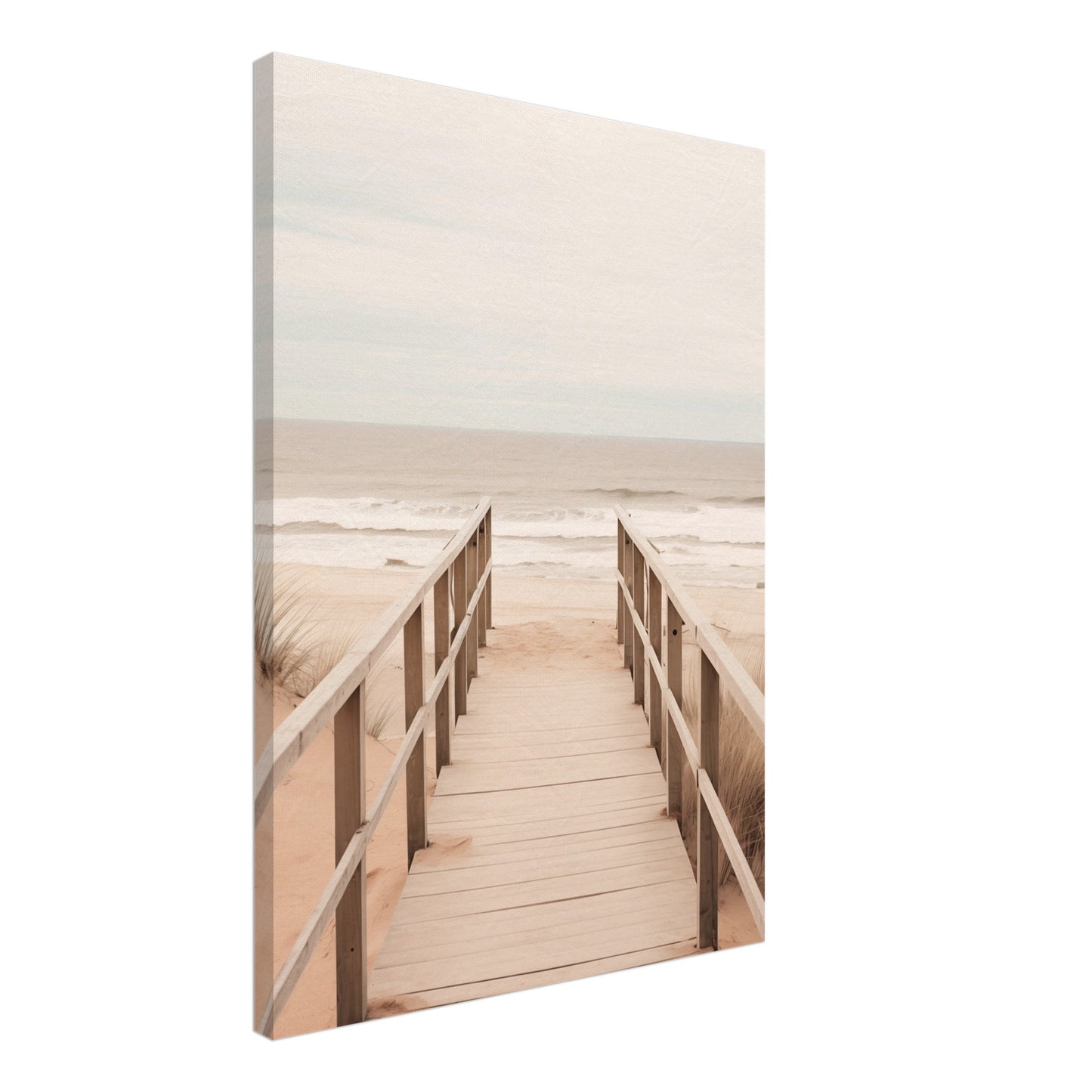 Weg zum Horizont Leinwand 50x70 cm - Pixara