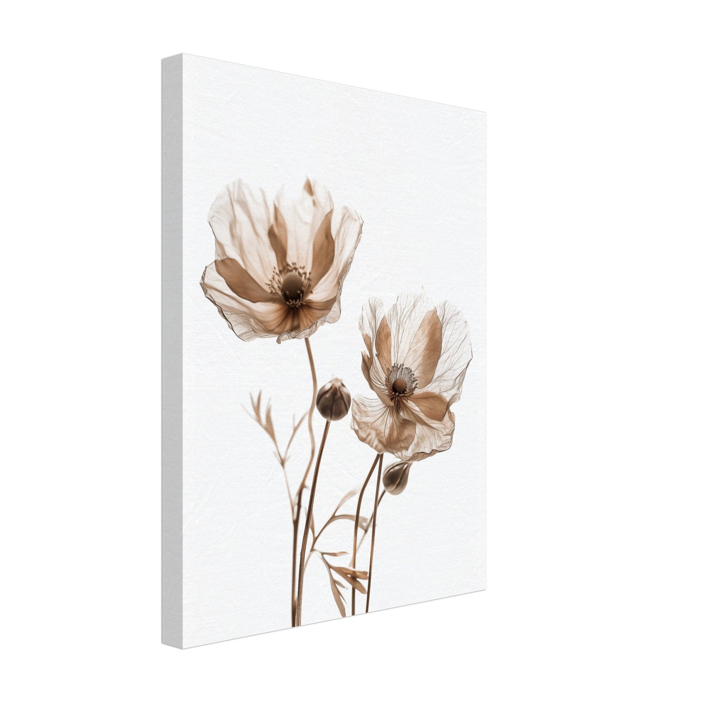 Whispering Petals Leinwand 30x40 cm - Pixara