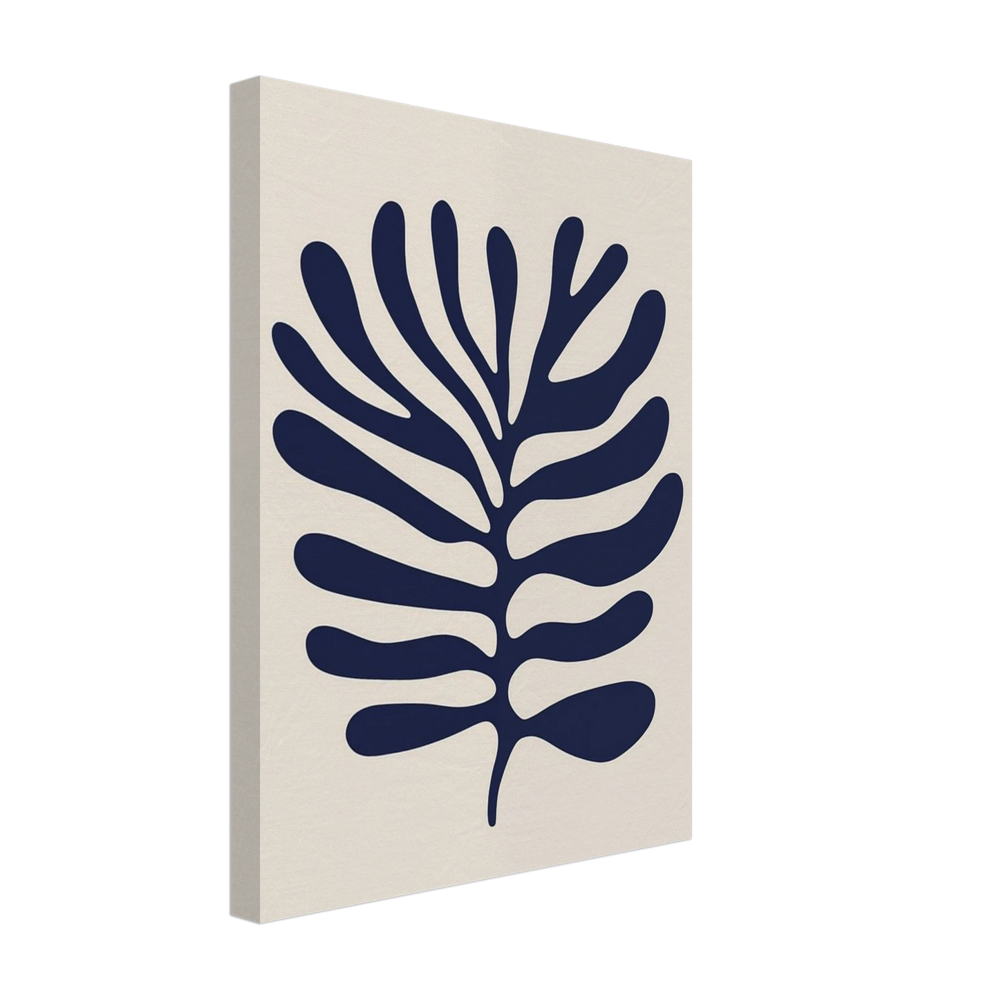 Marine Leaf No. 1 Leinwand 30x40 cm - Pixara