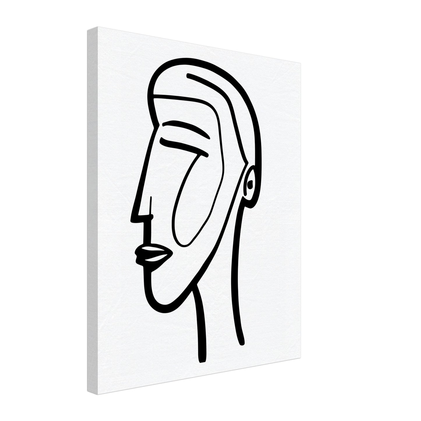 Essenz des Profils Leinwand 40x50 cm - Pixara