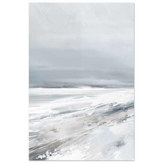 Winterstille Poster 60x90 cm - Pixara