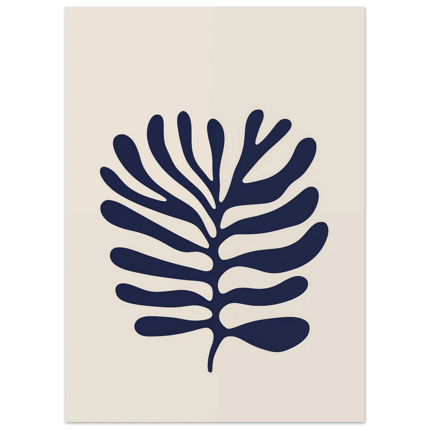 Marine Leaf No. 1 Poster 13x18 cm - Pixara