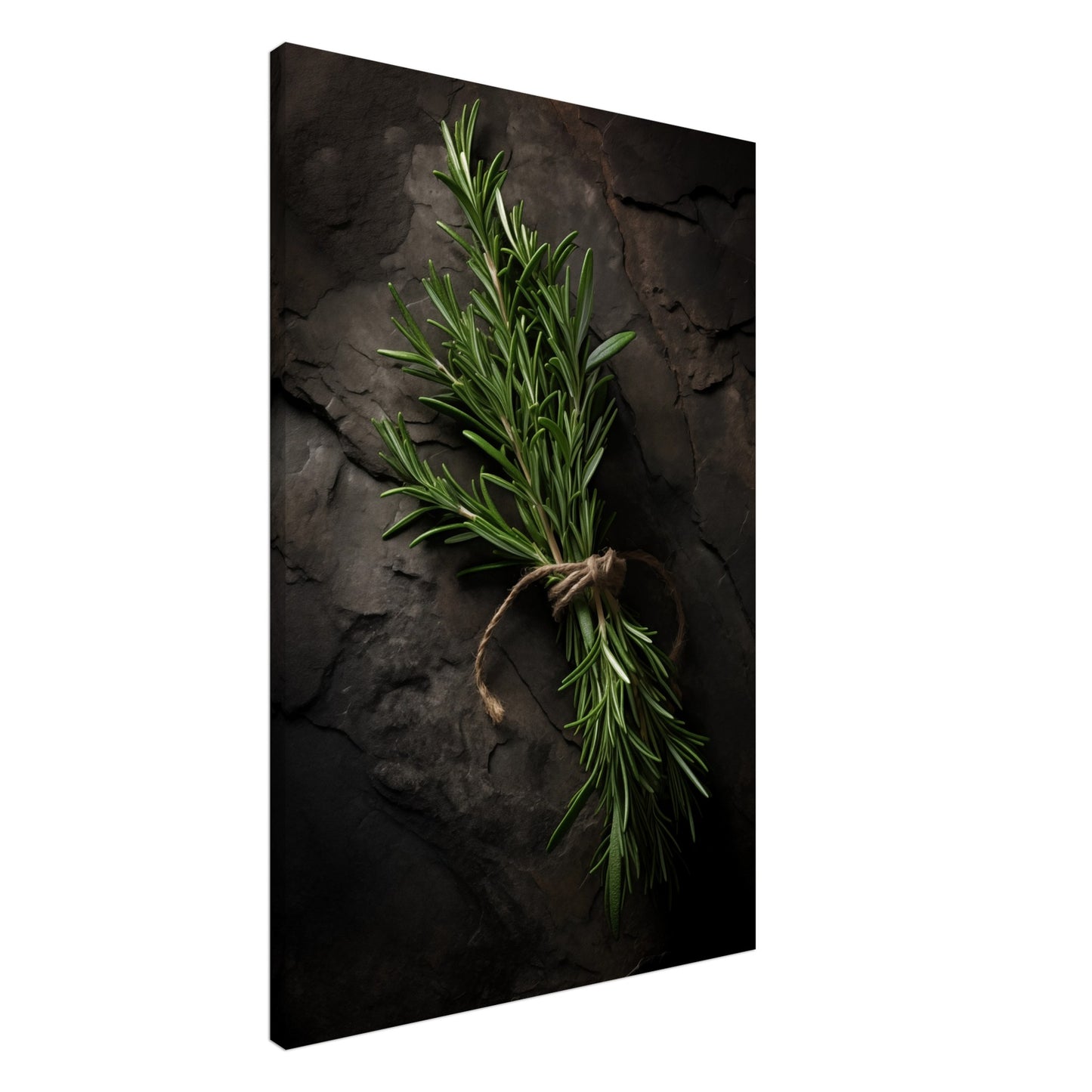 Mediterrane Ruhe Leinwand 60x90 cm - Pixara