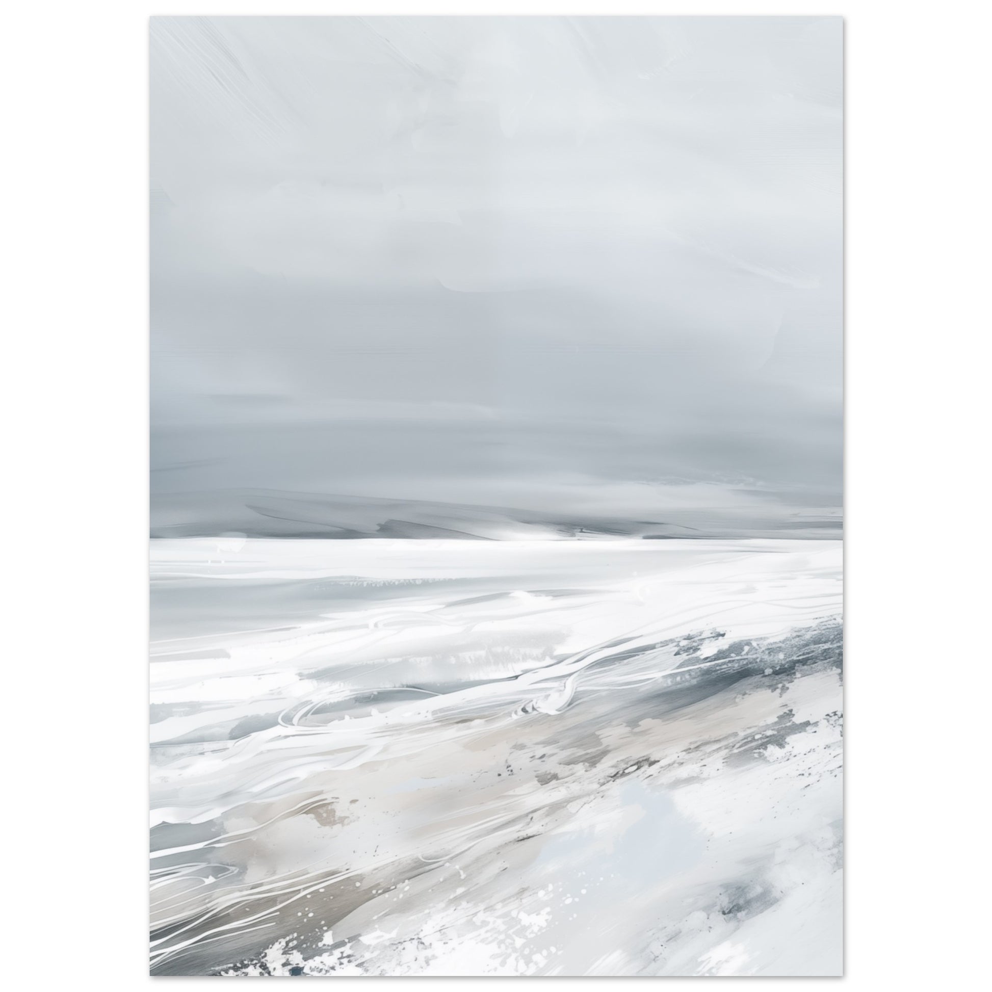 Winterstille Poster 13x18 cm - Pixara