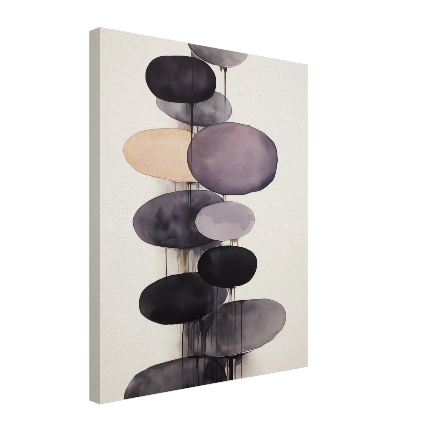 Abstrakte Harmonie Leinwand 40x50 cm - Pixara