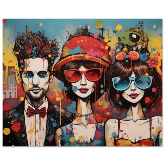 Urbane Freunde 40x50 cm - Pixara