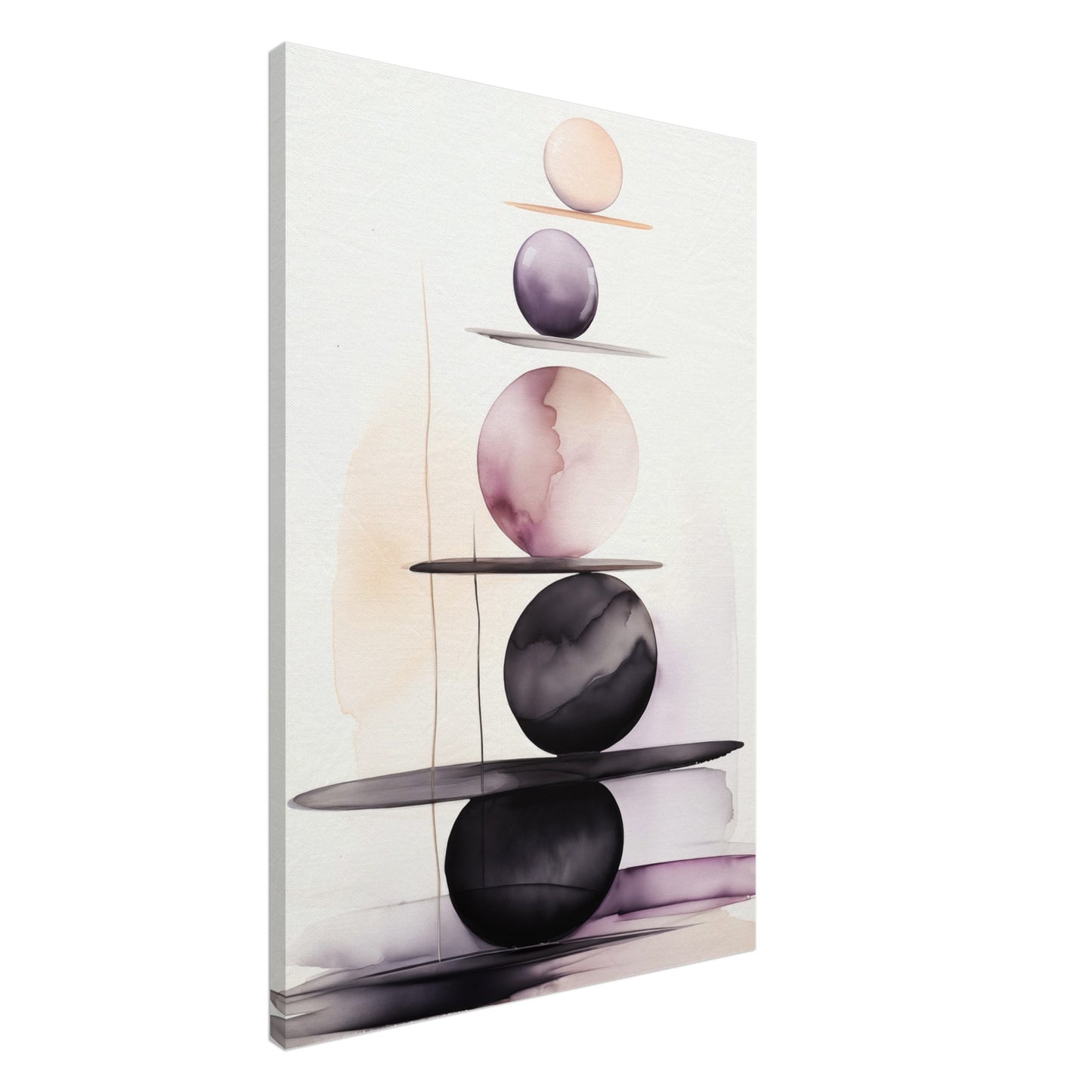 Schattenspiel Leinwand 60x90 cm - Pixara