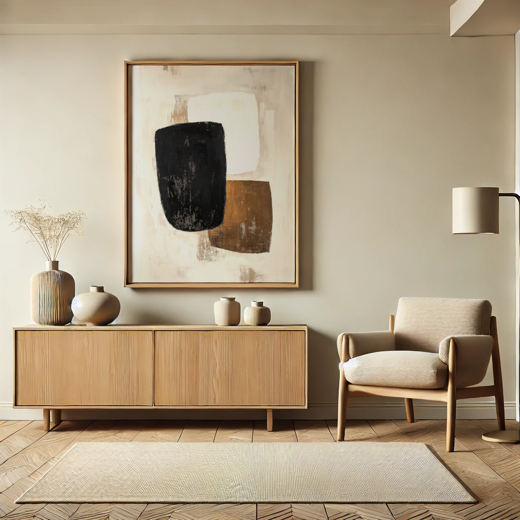 Minimalistische Eleganz – Abstrakte Formen - Pixara