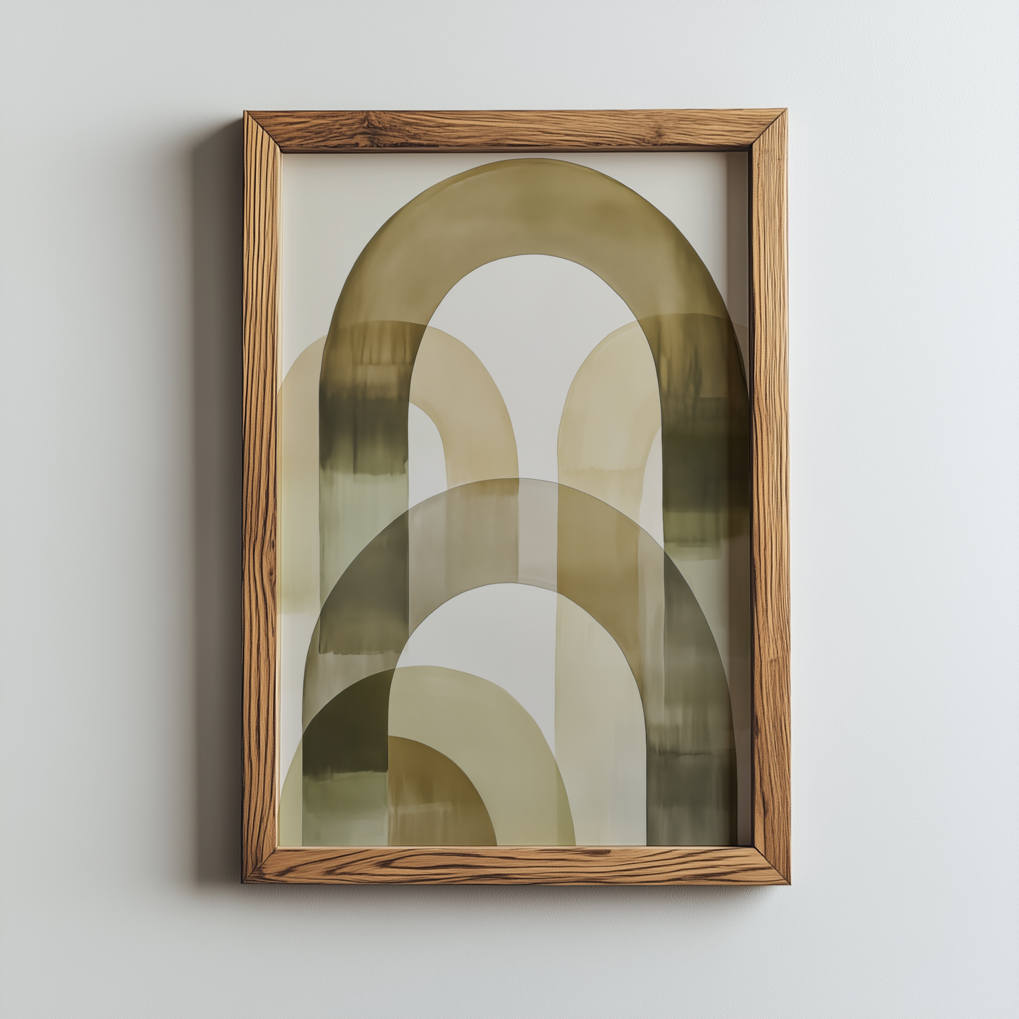 Sanfte Bögen – Minimalistische abstrakte Architektur - Pixara