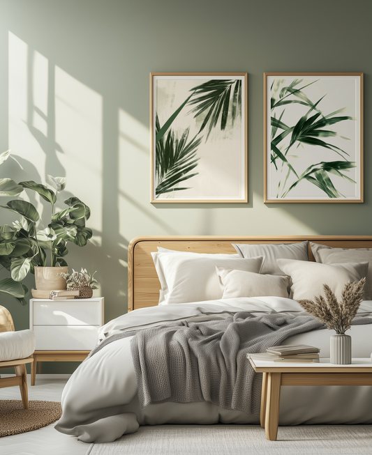 Palm Harmony – Minimalistisches Naturdesign - Pixara