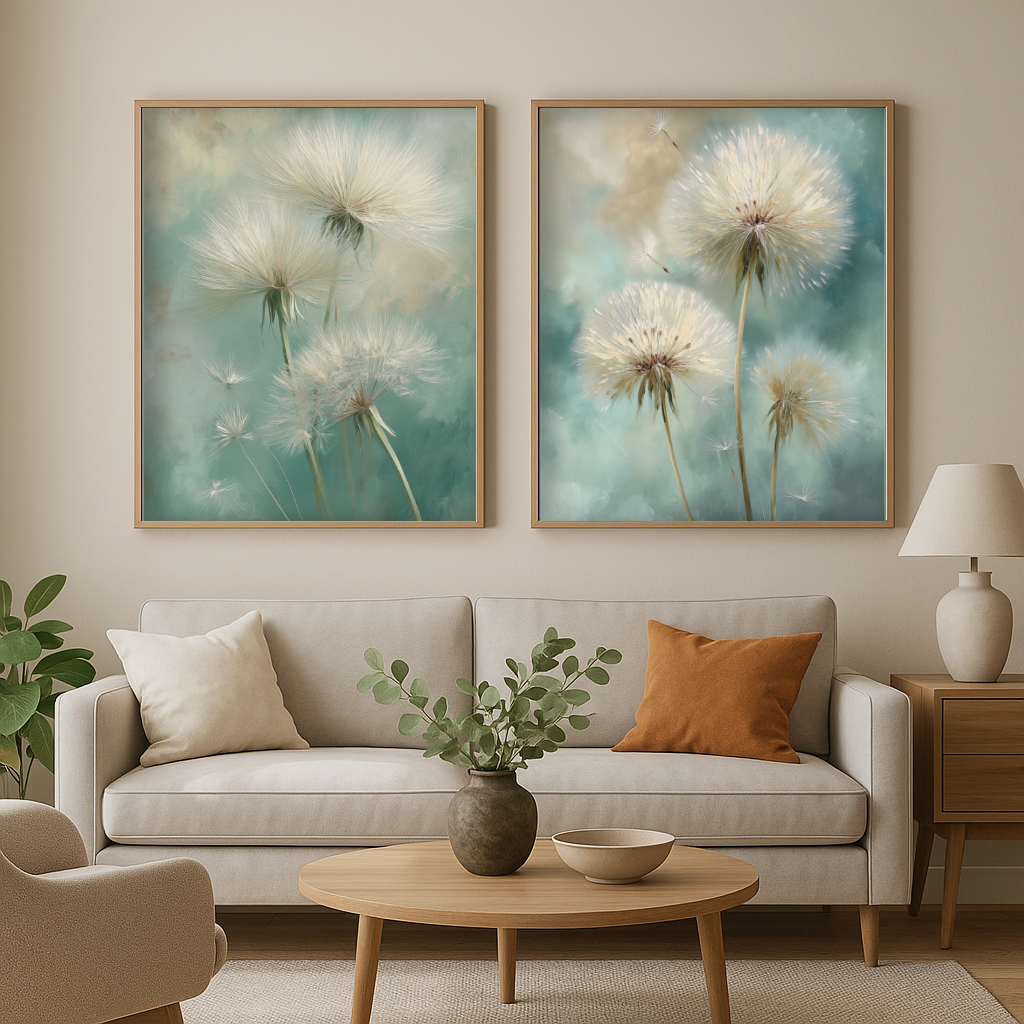 Pusteblumen im Wind - Pixara