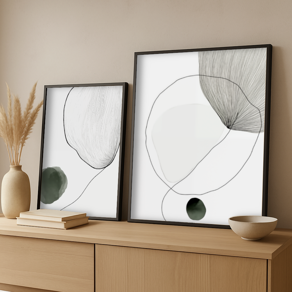 Breath of Silence – Abstract Form Play