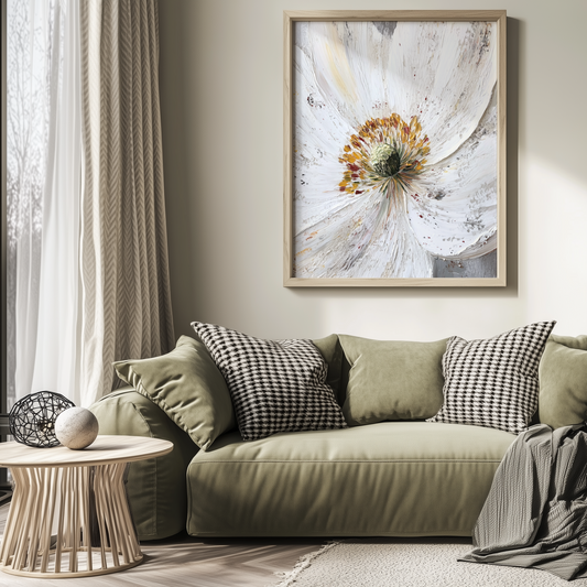 Weiße Blume in Nahaufnahme - Pixara