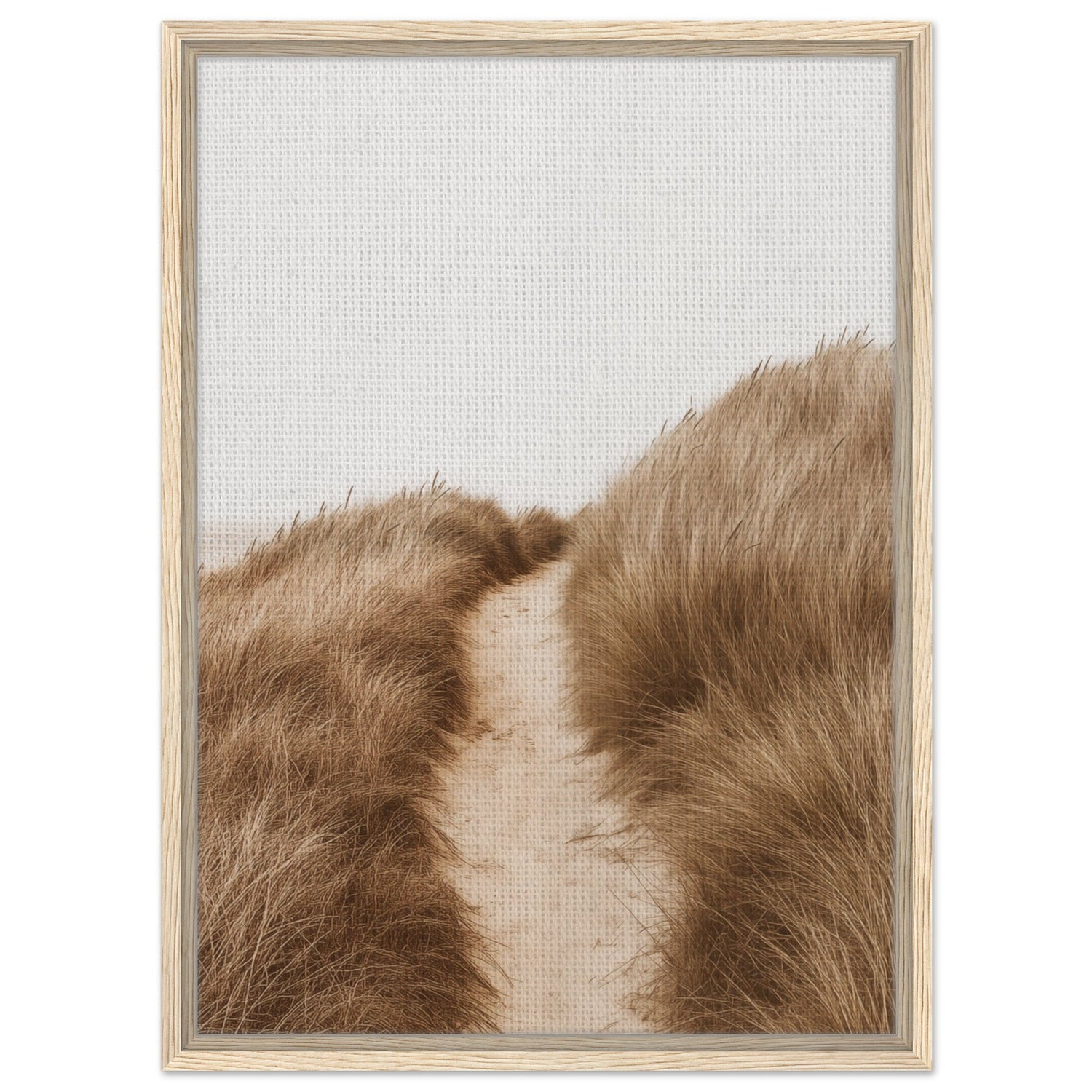 Natur und Landschaft - Gerahmte Leinwand