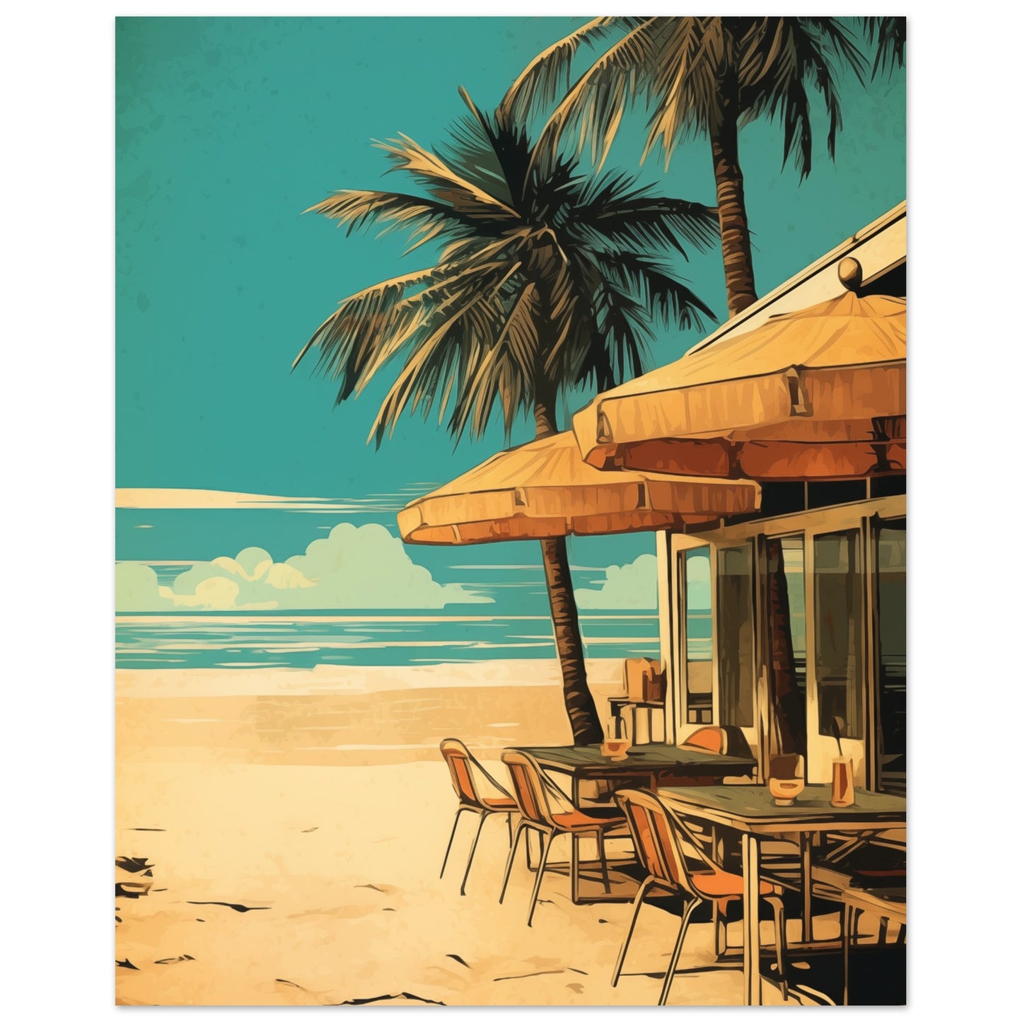 Strandbar 40x50 cm - Pixara