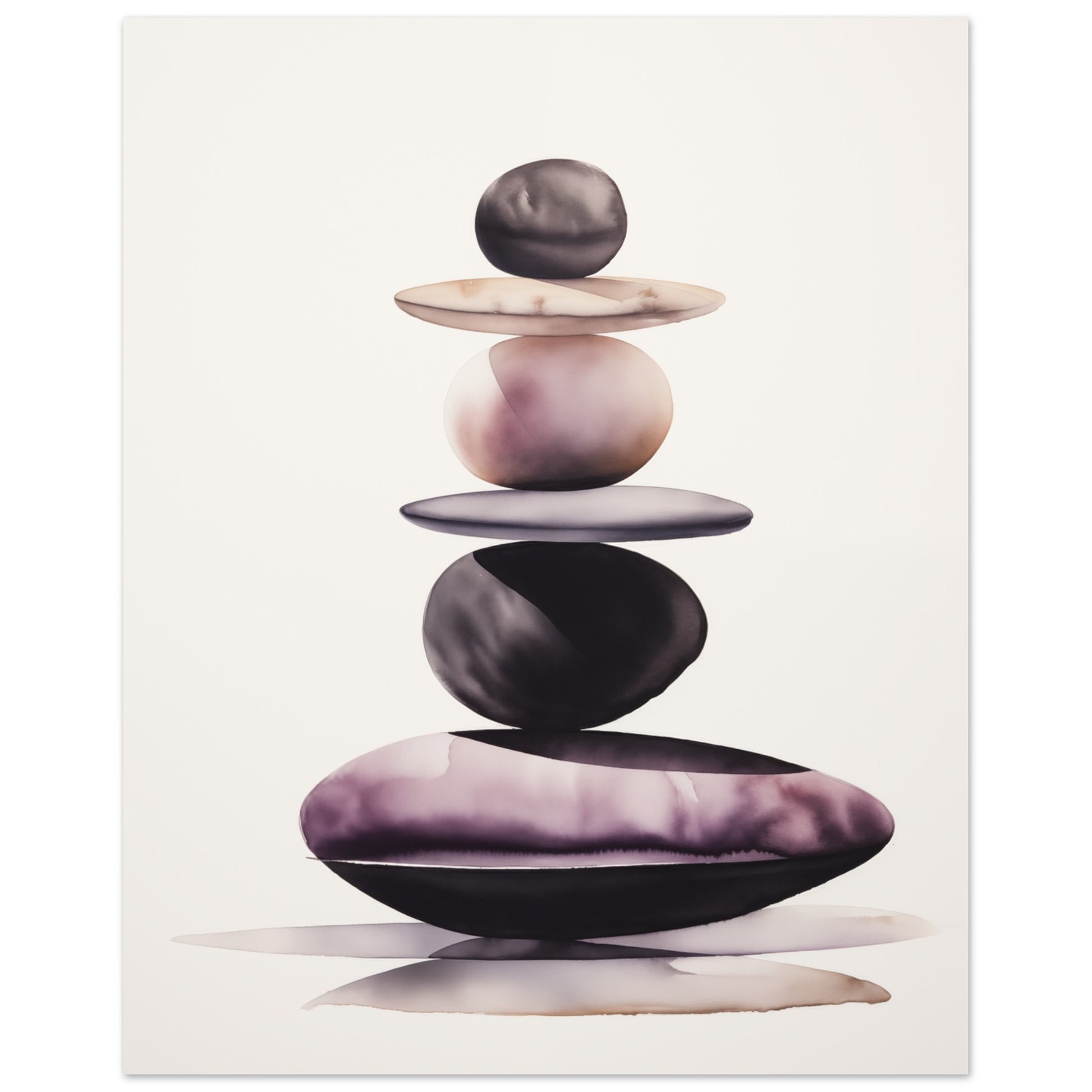 Balance der Formen Poster 20x25 cm - Pixara