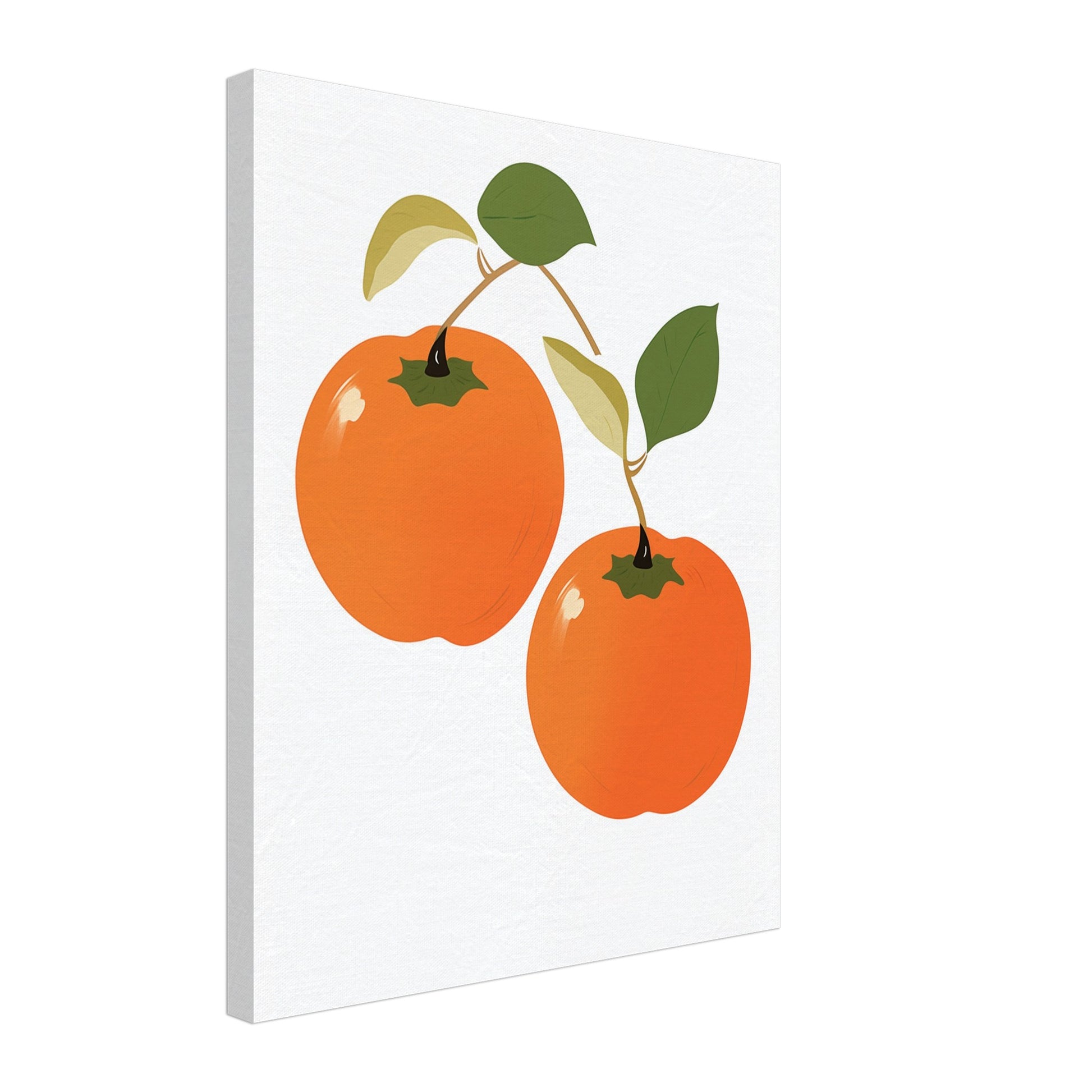 Persimonen Duo Leinwand 40x50 cm - Pixara