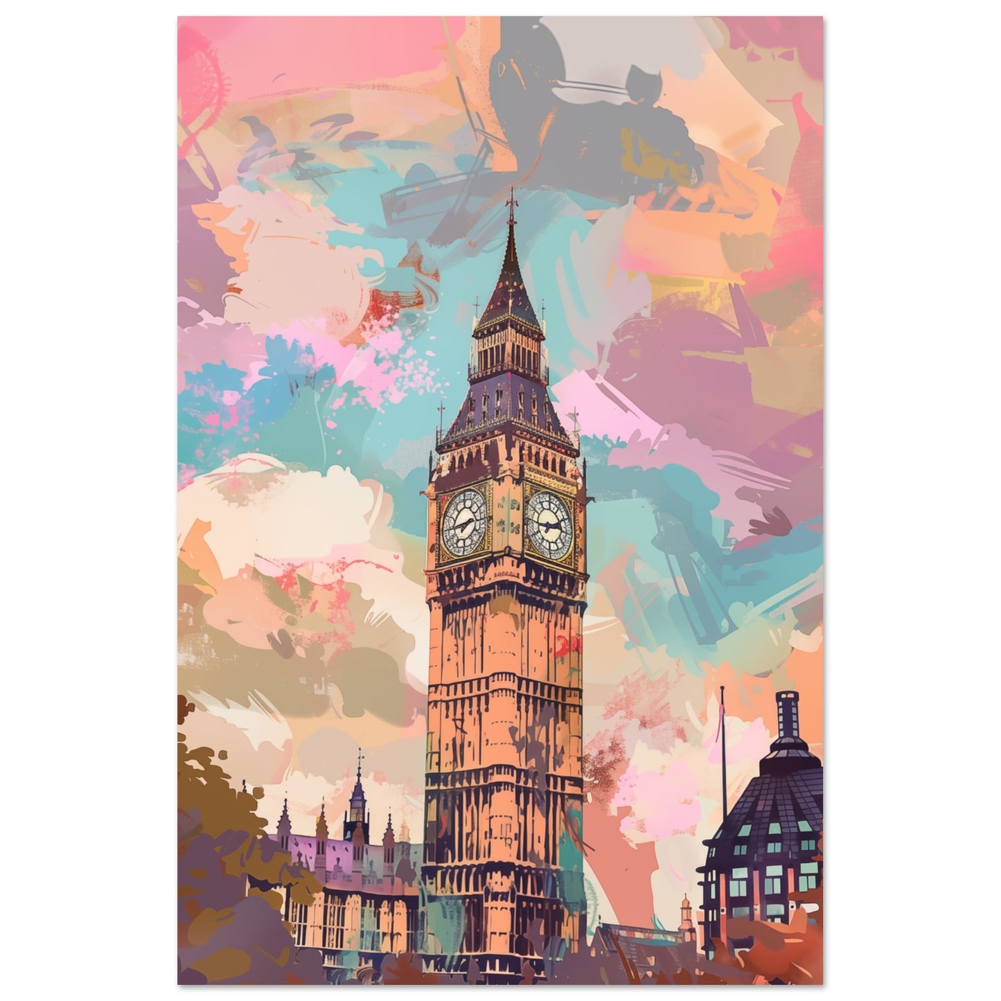 London’s Canvas 60x90 cm - Pixara