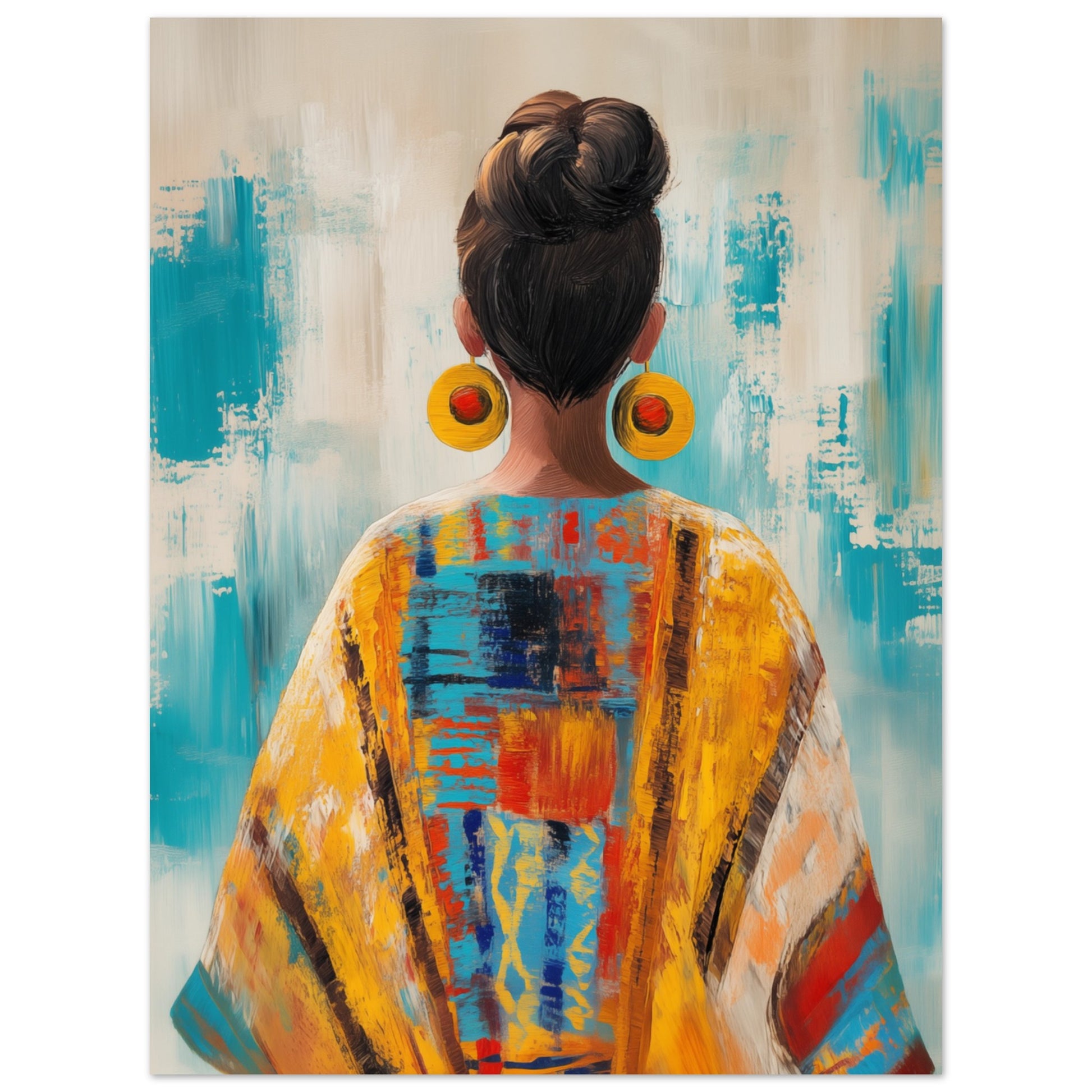 Farbige Anmut Poster 30x40 cm - Pixara