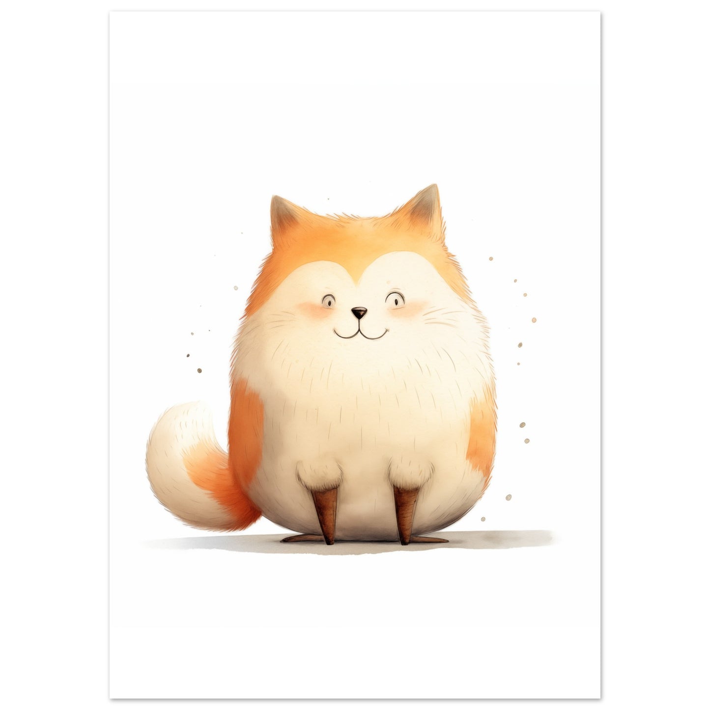 Fuchs "Finley" Poster 50x70 cm - Pixara