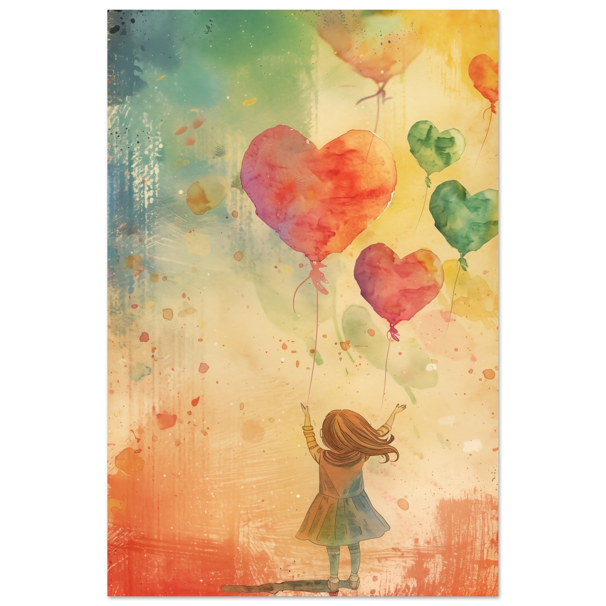 Lenas Luftschloss 60x90 cm - Pixara