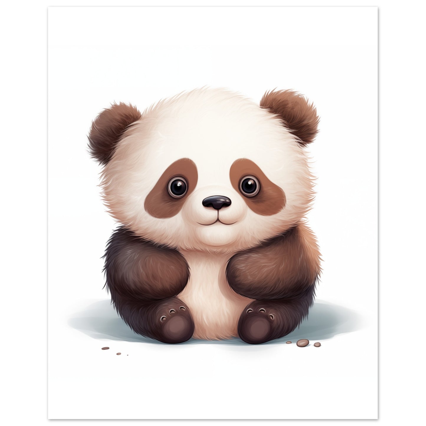 Panda "Paul" Poster 40x50 cm - Pixara