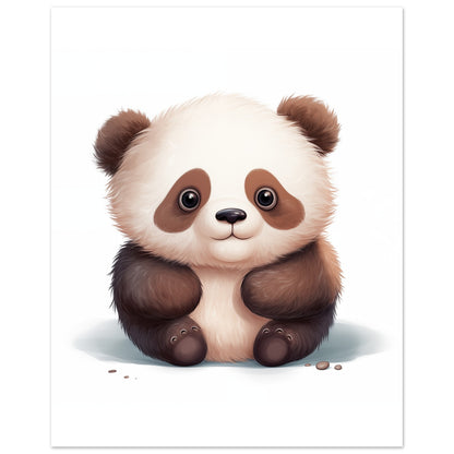 Panda "Paul" Poster 40x50 cm - Pixara