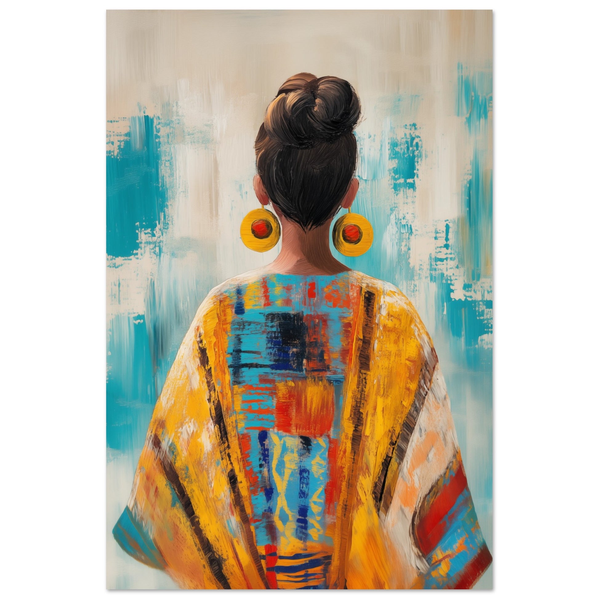 Farbige Anmut Poster 60x90 cm - Pixara