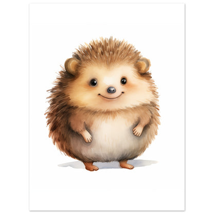 Igel "Hugo" Poster 30x40 cm - Pixara