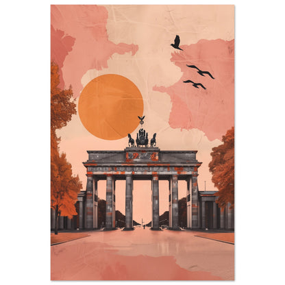 Brandenburger Tor im Herbst 60x90 cm - Pixara