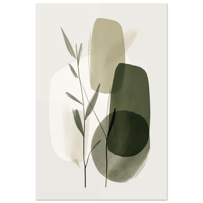 Harmonie des Wachstums Premium Poster auf mattem Papier 60x90 cm 24x36″ - Pixara